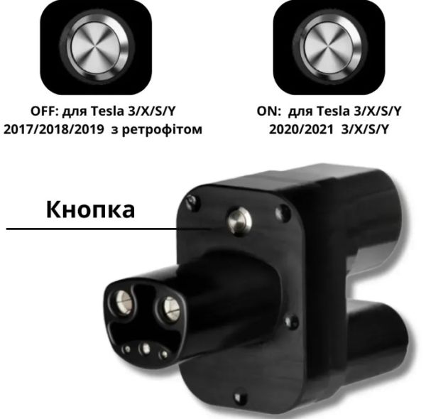 Перехідник CCS2 на TESLA DC Olink