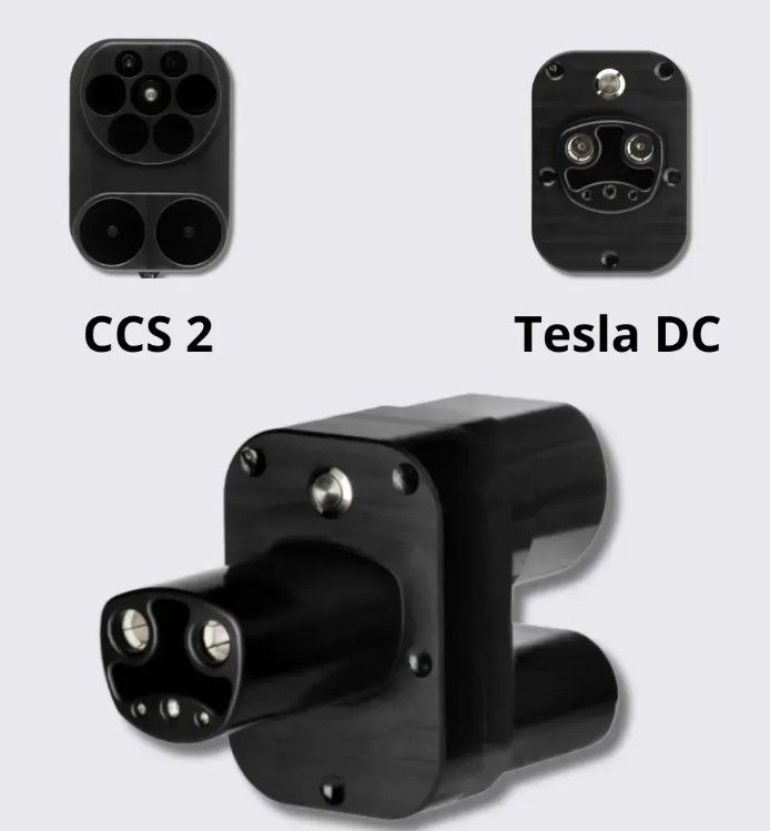Перехідник CCS2 на TESLA DC Olink