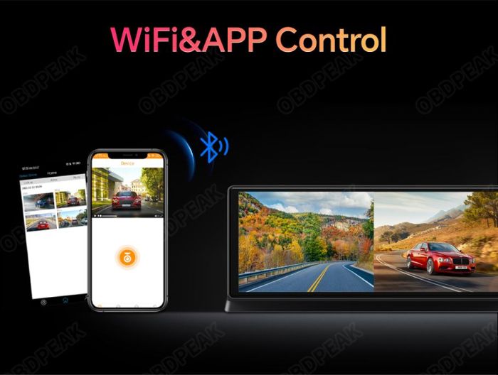 Авто екран CarPlay та Android Auto 11.3' OBDPEAK K2 Pro