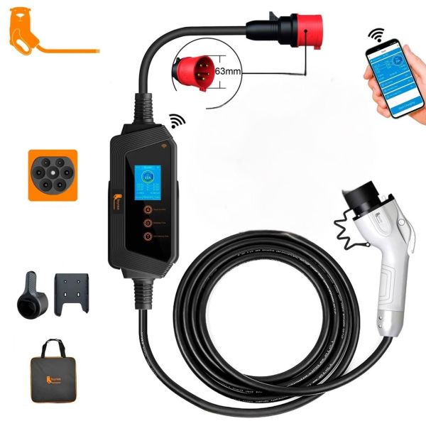 Зарядка для електромобіля Feyree 22кВт 32A GB/T