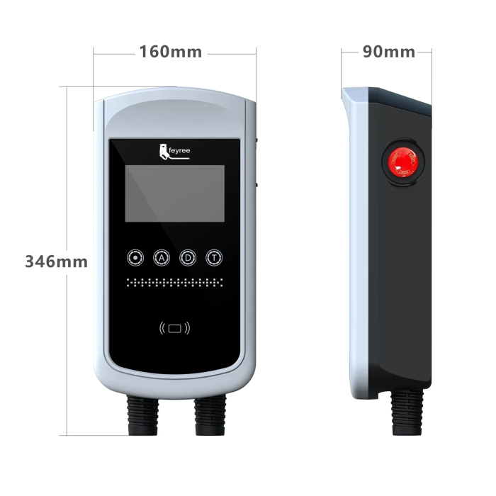 Зарядна станція для електромобіля Feyree 7,6кВт 32A GB/T