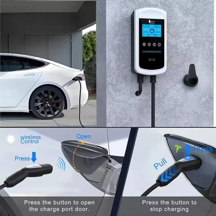 Зарядна станція для електромобіля Feyree 12кВт 50A Tesla