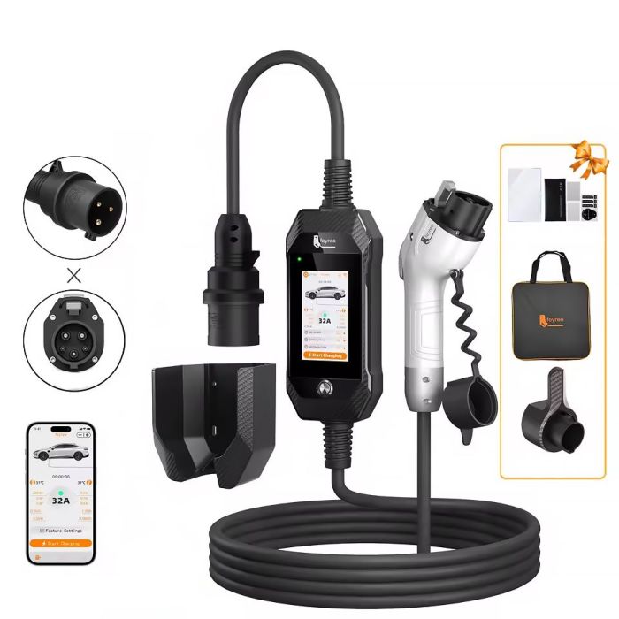 Зарядка для електромобіля Feyree 7кВт 32A Type1
