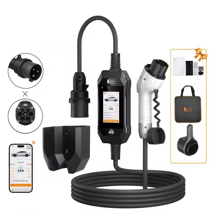 Зарядка для електромобіля Feyree 7кВт 32A GB/T