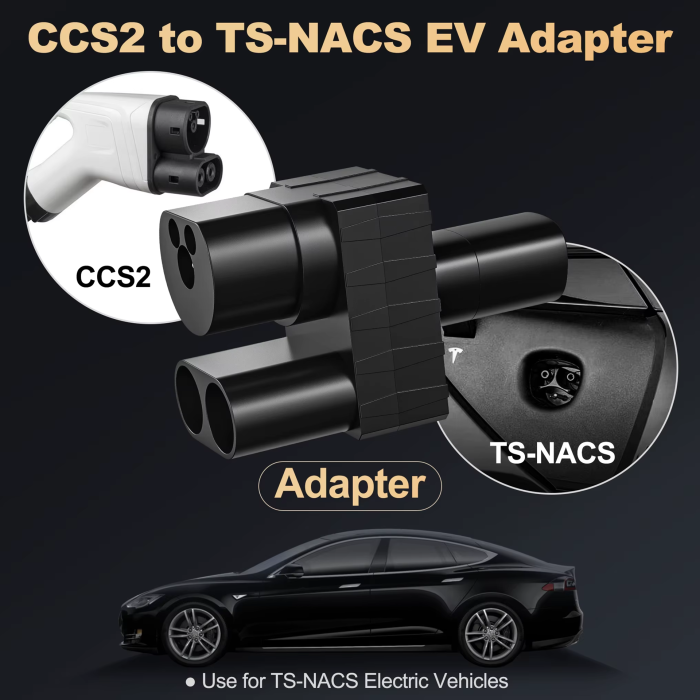 Перехідник CCS2 на TESLA 250кВт (DC)